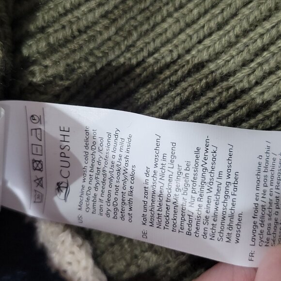 Cupshe Striped Sweater Womens Medium - Picture 5 of 7